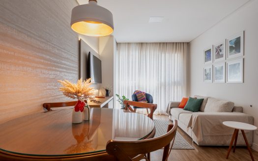 Apartamento Mobiliado – 01 Suíte + 01 Dormitório