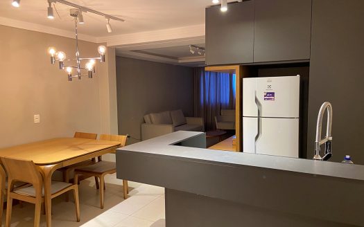 Apartamento Mobiliado – 01 Suíte + 01 Dormitório