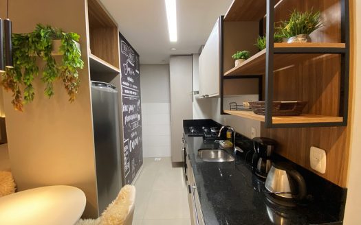 Apartamento Mobiliado – 01 Dormitório