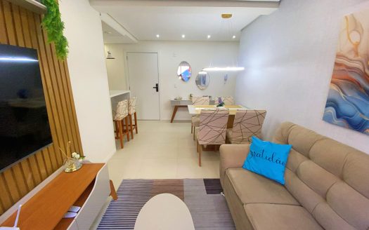 Apartamento Mobiliado – 02 Dormitórios