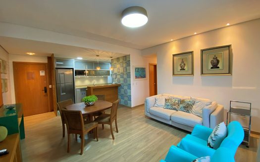 Apartamento Mobiliado – 01 Suíte + 01 Dormitório