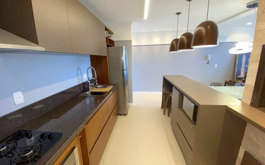 Apartamento Mobiliado – 02 Suítes + 01 Dormitório