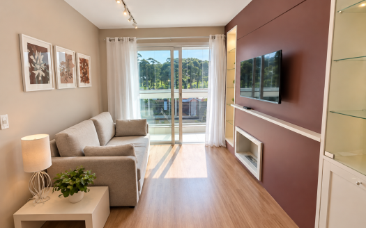 Apartamento Mobiliado – 01 Suíte + 01 Dormitório
